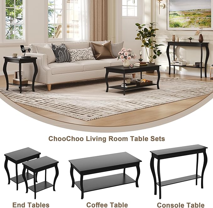ChooChoo End Tables Living Room, Side Tables Living Room - Image 6