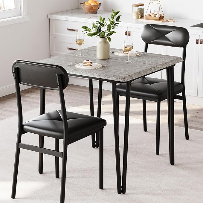 IDEALHOUSE Dining Table Set for 4, Kitchen Table by IDEALHOUSE