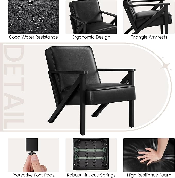 Yaheetech Accent Chair, Armchair - Image 7