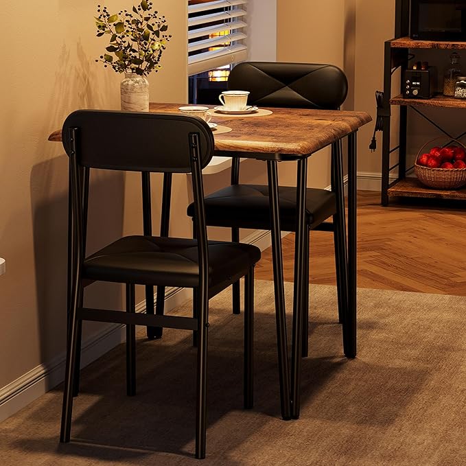 IDEALHOUSE Dining Table Set for 4, Kitchen Table - Image 4