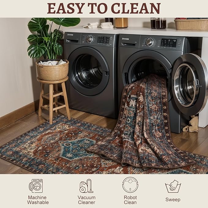Tangsoo 2x6 Washable Runner Rug - Image 6