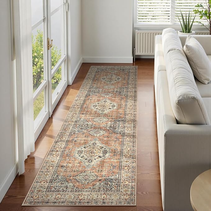 Lahome Oriental Washable Runner Rug Non Slip, 2x7 Rug Runners by Lahome