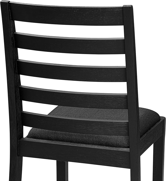 East West Furniture LGX19-BLK-24 -9 Piece Dining Set Includes a Rectangular - Image 13