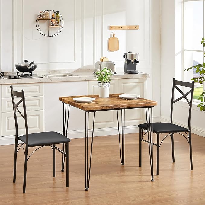 VECELO Kitchen Dining Room Table Set - Image 4