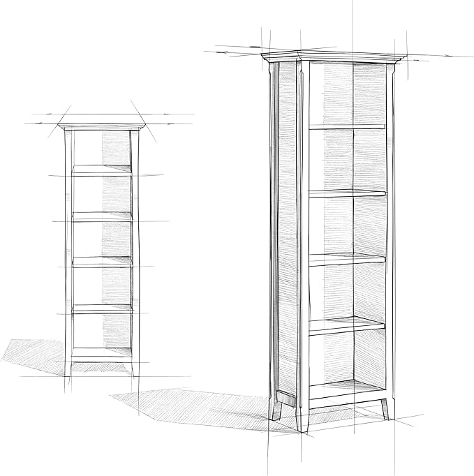 SIMPLIHOME Amherst Bookcase - Image 12