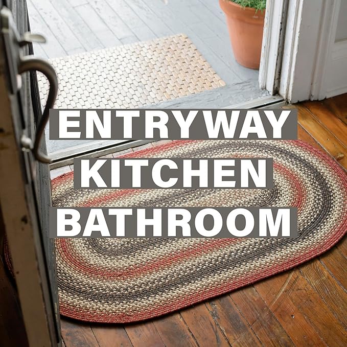 Homespice Chester Oval Braided Rugs 20x30 Perfect - Image 7