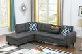 Ball & Cast 98" L Shaped Modular Sectional Couch by BallCast