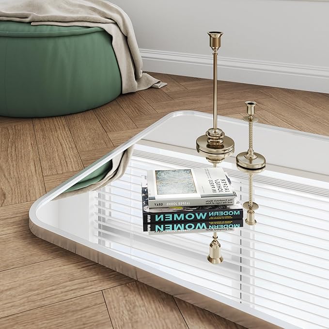 Mirror for Bathroom, Espejo para baño, 30x60 Silver Mirror Framed, Large - Image 4