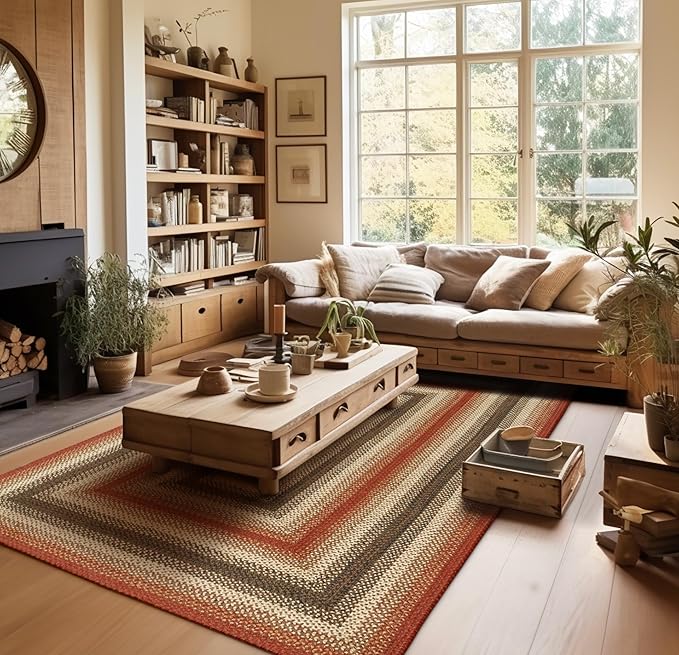 Homespice Chester 6x9' Braided Area Rug by Homespice