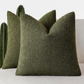 Foindtower Pack of 2, Decorative Textured Boucle Throw Pillow Covers Neutral by Foindtower