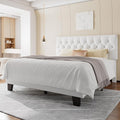 Feonase Velvet Full Size Platform Bed Frame by FEONASE