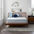 LUCID 4 Inch Lavender Infused Memory Foam Mattress Topper and LUCID Zippered by Lucid