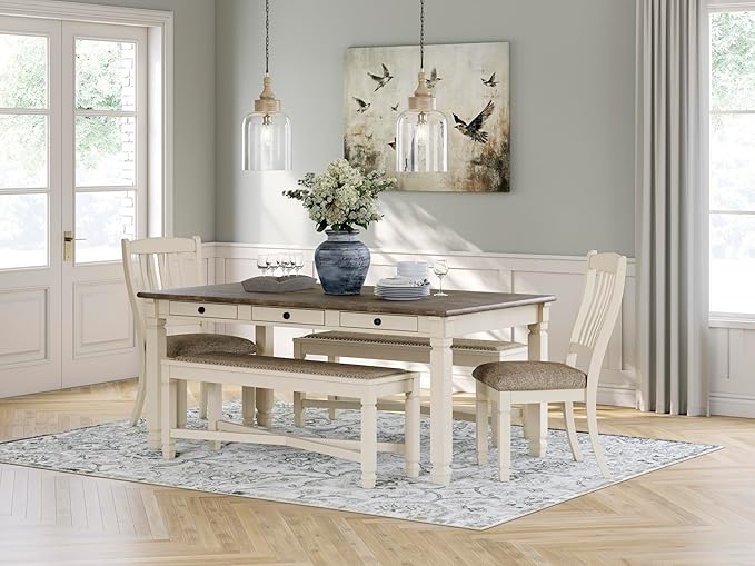 Signature Design by Ashley Bolanburg Farmhouse Dining Table - Image 14