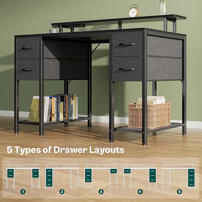 Huuger 47 inch Computer Desk - Image 6