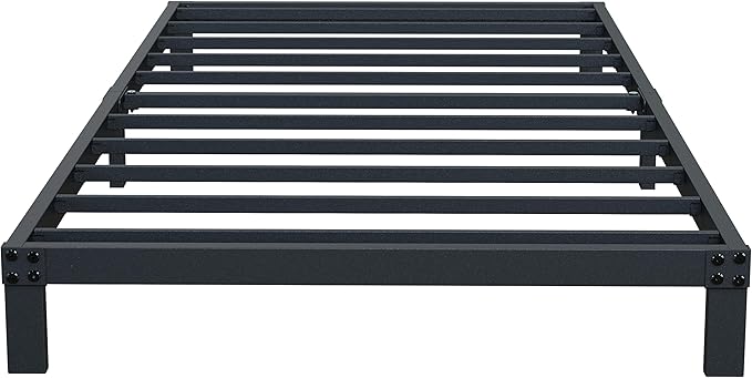 7 Inch XL Twin Bed Frames No Box Spring Need, Low Profile Metal Platform Twin by Upcanso