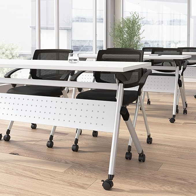 Bush Business Furniture Folding Training Table, 72 inch Desk - Image 5