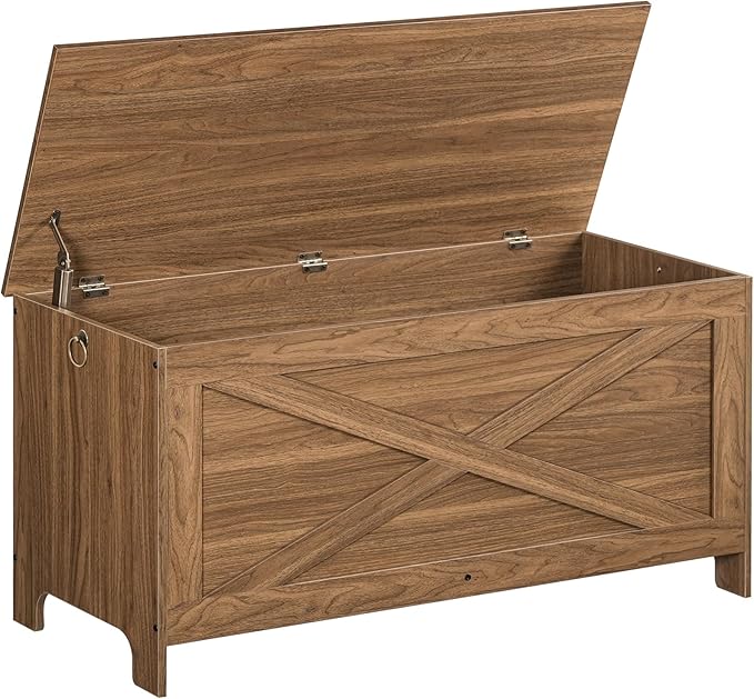 39.4" Toy Chest, Sturdy Entryway Storage Chest - Image 9