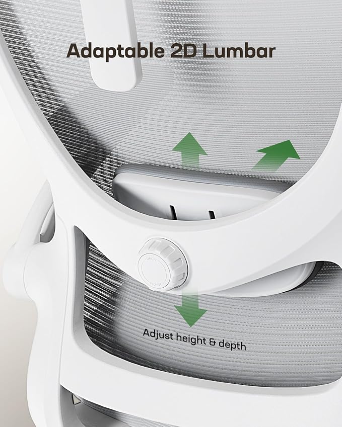 Marsail Ergonomic Office Chair: Office Computer Desk Chair - Image 4