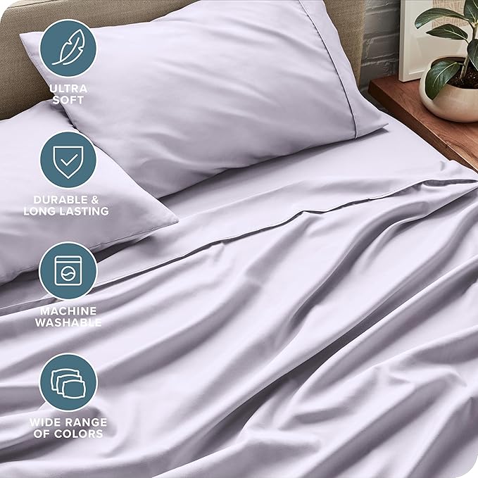 Bare Home California King Sheet Set - Image 4