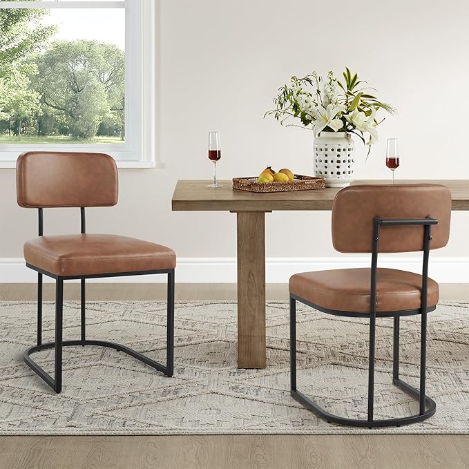 Dining Chairs Set of 4, Upholstered Modern Kitchen Chairs - Image 6