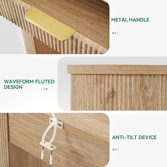 YITAHOME 31.5" Farmhouse Console Table - Image 5