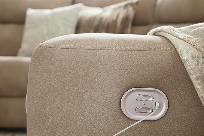 Signature Design by Ashley Next-Gen DuraPella Contemporary Faux Leather Modular - Image 14
