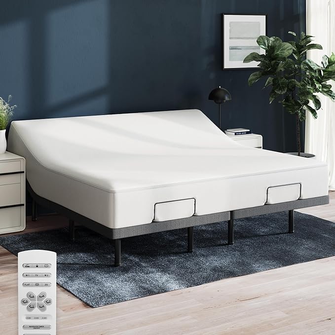 Nectar Ultra King Adjustable Base & 15” Mattress by NectarSleep
