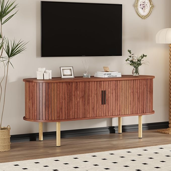 GarveeHome 47.2" TV Stand, Modern TV Console Table - Image 8