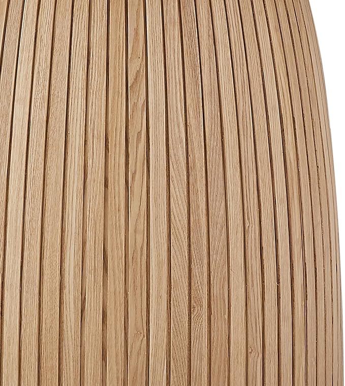 Mushroom-Shape Wooden Round Dining Table Modern Kitchen Dinner Furniture - Image 5