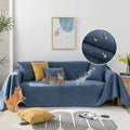 STACYPIK Dark Blue Waterproof Sofa Covers by STACYPIK