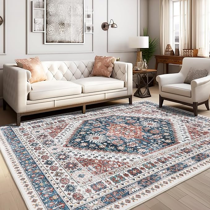 zesthome 6x9 Area Rug, Super Soft Washable Rugs - Image 3