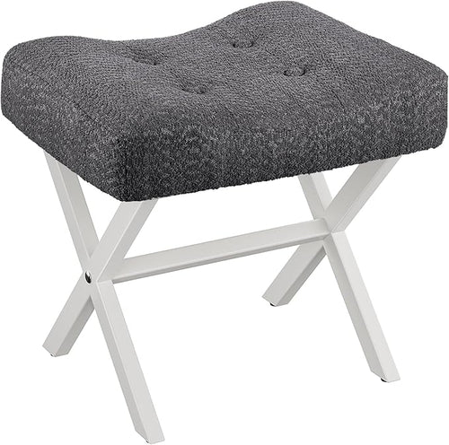 18-Inch Large Vanity Stool Chair, Vanity Bench by MEMOBARCO