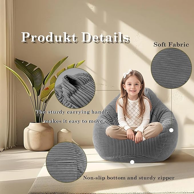 LPMOERA Bean Bag Chairs for Kids/Teen - Image 5