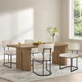 Dining Chairs Set of 6, Upholstered Modern Kitchen Chairs by Kislot