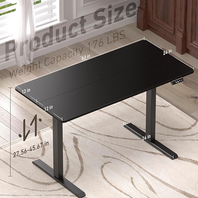 Ywin Electric Height Adjustable Standing Desk - Image 3