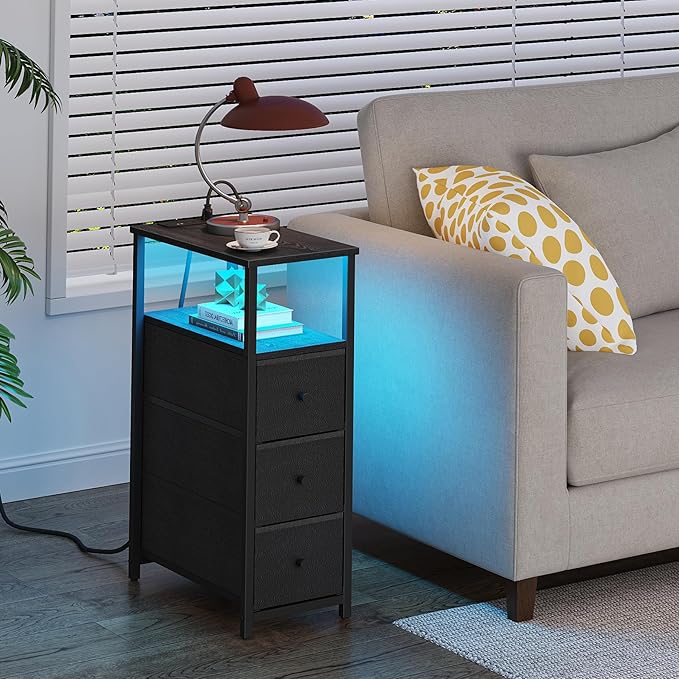 TUTOTAK Narrow LED Night Stand - Image 2
