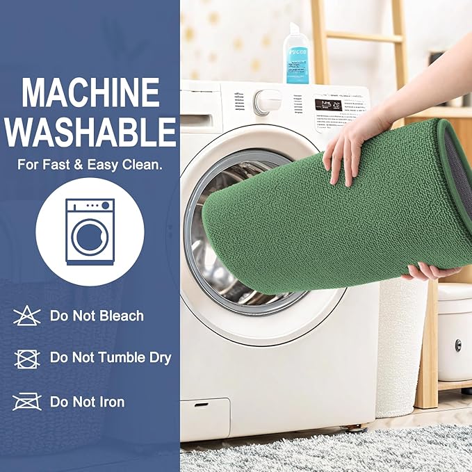 OLANLY Thick Memory Foam Bath Mat Rug 30x20, Extra Soft Absorbent Bathroom Rug - Image 6