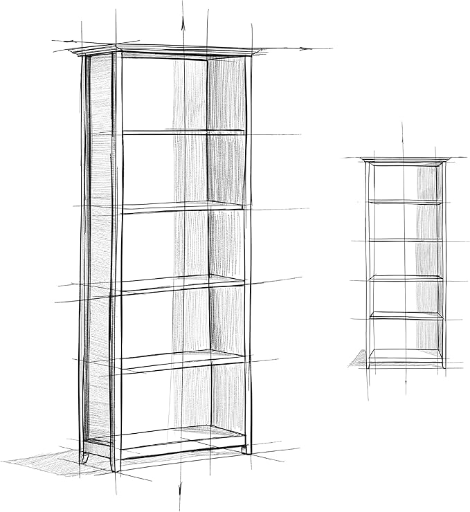 SIMPLIHOME Amherst Bookcase - Image 13