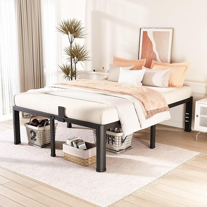 FUIOBYVV 18 Inch King Bed Frame - Image 2