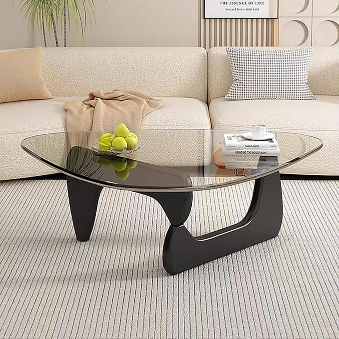 Mid Century Modern Glass Coffee Table - Image 7