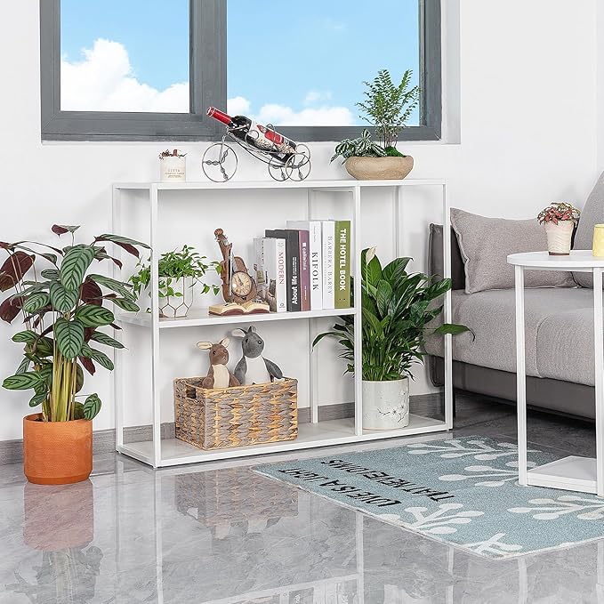 HDANI Console Table, Narrow Entryway Table, 3 Tier Metal Hallway Table - Image 2