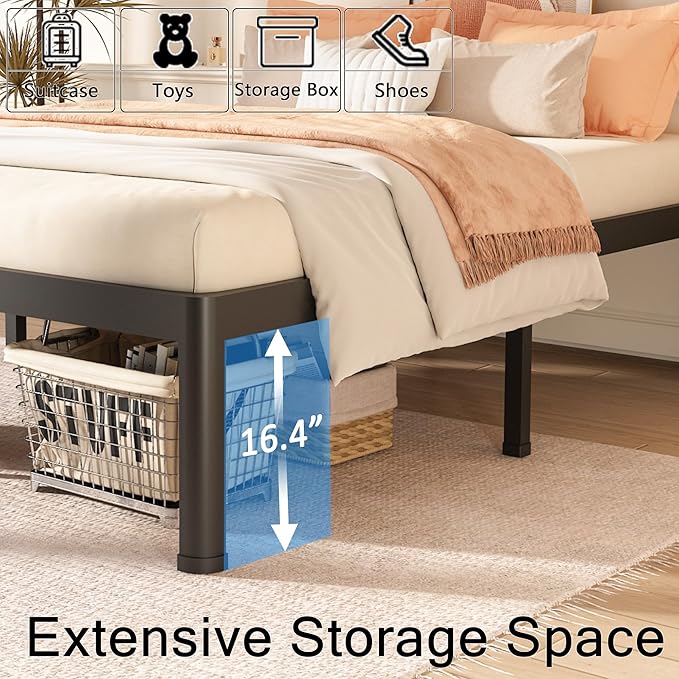 FUIOBYVV California King Bed Frame - Image 5