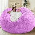 Bean Bag Chair for Adults Kids Without Filling Comfy Oversized Round Beanbag by FunnyFurnitureforYourHous