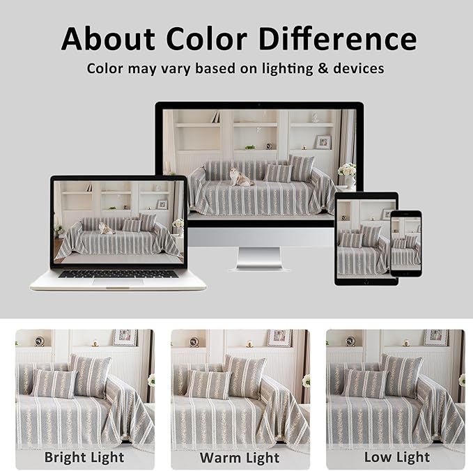 Couch Cover for Dogs Washable Sofa Cover, Sectional Couch Covers, Sofa Covers - Image 8