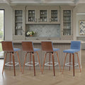 Armen Living Vienna Modern Swivel 30" Bar Height Barstool by ArmenLiving