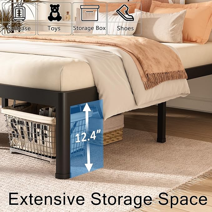FUIOBYVV Full Size Bed Frame - Image 5