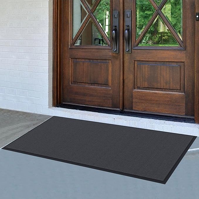 Amyracel Front Door Mat Indoor Outdoor Entrance, Stain and Fade Resistant - Image 7