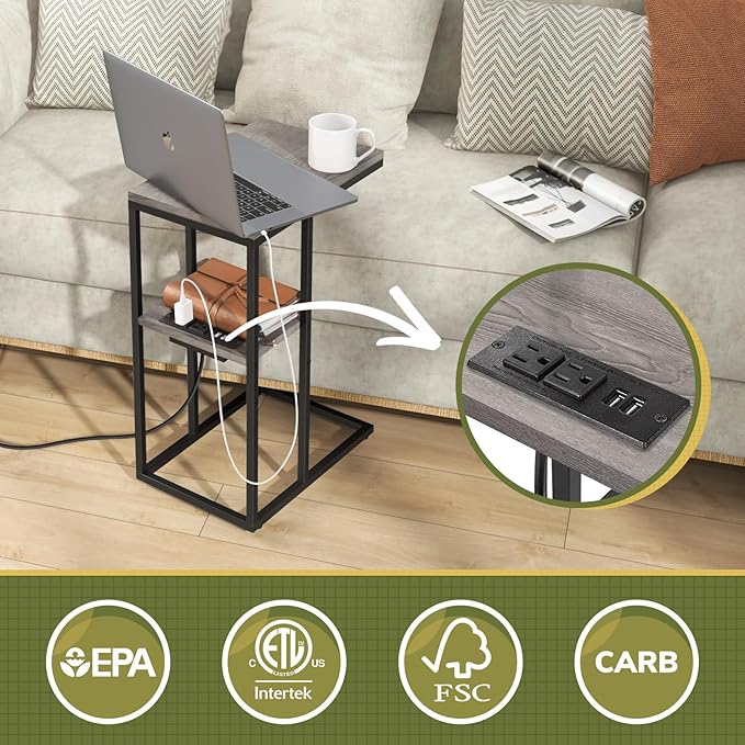 Yoobure C Shaped End Table - Image 5