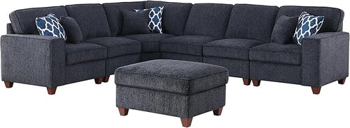 116" Convertible Sectional Couch - Image 2