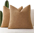 Foindtower Pack of 2, Decorative Textured Boucle Throw Pillow Covers Accent by Foindtower